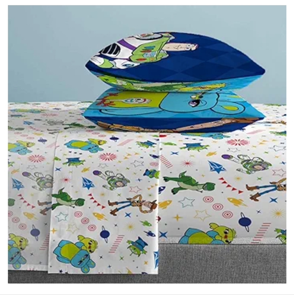 🙋🏻‍♂️Disney Pixar Toy Story 4 Full Sheets Set🧸